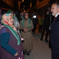 Başkan Aktaş, sahuru gençlerle yaptı 