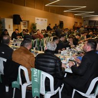 Başkan Aktaş, sahuru gençlerle yaptı 