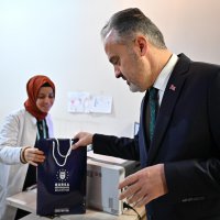 Doktorlara bayram ziyareti 