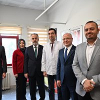 Doktorlara bayram ziyareti 