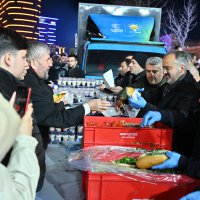 Dönerler Başkan Aktaş’tan, ayranlar Varank’tan 