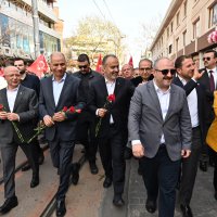Başkan Aktaş’tan sevgi yürüyüşü  
