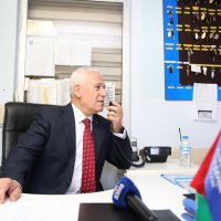  Başkan Bozbey'den Büyükşehir çalışanlarına bayram ziyareti 