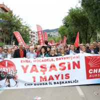 Bursa’da 1 Mayıs coşkusu 