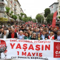 Bursa’da 1 Mayıs coşkusu 