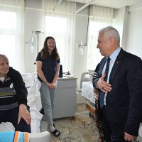 Başkan Bozbey’den Onkoloji Hastanesi’ne ziyaret 
