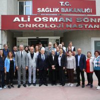 Başkan Bozbey’den Onkoloji Hastanesi’ne ziyaret 