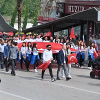 Bursa’da 19 Mayıs coşkusu kortej yürüyüşüyle başladı 