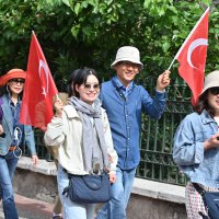 Bursa’da 19 Mayıs coşkusu kortej yürüyüşüyle başladı 