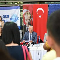 Büyükşehir’de davullu zurnalı toplu sözleşme sevinci 