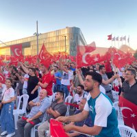 Bursa’da milli heyecan dev ekranda yaşandı 