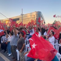 Bursa’da milli heyecan dev ekranda yaşandı 