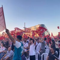 Bursa’da milli heyecan dev ekranda yaşandı 