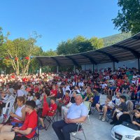 Bursalılar Türkiye - Portekiz maçını dev ekranlarda izledi 