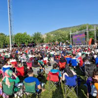 Bursalılar Türkiye - Portekiz maçını dev ekranlarda izledi 