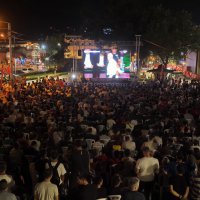 Milli Takım Almanya’da, Bursalılar meydanlarda coşku yaşadı 