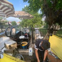 Balibey Han yanındaki yürüyen merdivenlerde çalışmalar sürüyor 
