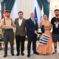 Altın Karagöz ekiplerinden Başkan Bozbey’e ziyaret 