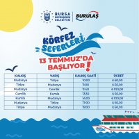 Bursa’nın deniz ulaşımında yeni dönem 