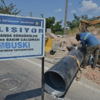 Büyükşehir’den sağlıklı ve kesintisiz su temini 