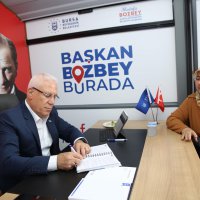 Başkan Bozbey, makamını Mustafakemalpaşa’ya taşıdı 