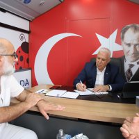 Başkan Bozbey, makamını Mustafakemalpaşa’ya taşıdı 