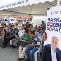 Başkan Bozbey, makamını Mustafakemalpaşa’ya taşıdı 