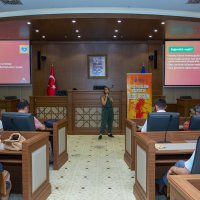 Belediye personeline ‘Bağımlılıkla Mücadele’ eğitimi 