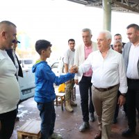 Başkan Bozbey’den ‘Vira Bismillah’ diyen balıkçılara ziyaret 