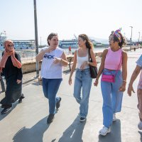 Bursa’nın güzelliklerini işaret diliyle tanıyorlar 