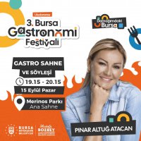 Bursa Gastronomi Festivali’nde ünlüler yağmuru 