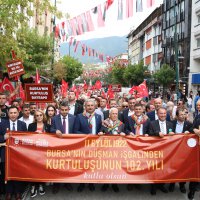 Yeşil Bursa, al sancağına kavuştu 