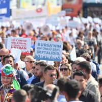 Bursa Gastronomi Festivali kortej yürüyüşüyle başladı 