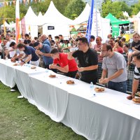 En çok yiyenlerin kazandığı festival 