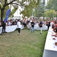 En çok yiyenlerin kazandığı festival 