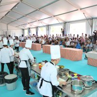 En çok yiyenlerin kazandığı festival 