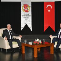Başkan Bozbey, Bursalı gazetecilerin konuğu oldu 