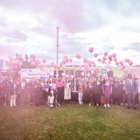 BURULAŞ’ta pembe balonlar gökyüzüne bırakıldı 