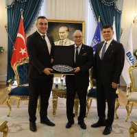 Cezayir Büyükelçisi’nden Büyükşehir’e nezaket ziyareti 