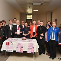 Meme kanserine ‘pembe kurdele’ ile dikkat çekildi 