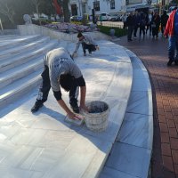 Büyükşehir’den Atatürk Anıtı’na bakım 