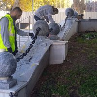 Büyükşehir’den Atatürk Anıtı’na bakım 