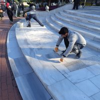 Büyükşehir’den Atatürk Anıtı’na bakım 