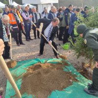 Bursa’da fidanlar toprakla buluştu 