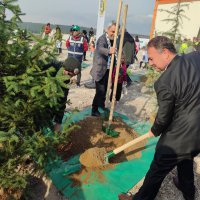 Bursa’da fidanlar toprakla buluştu 