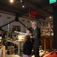 Bursa’da müzeleri bir günlüğüne çocuklar yönetti 