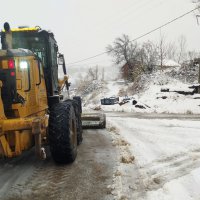 Büyükşehir, karla mücadele çalışmalarını sürdürüyor 