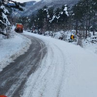 Büyükşehir, karla mücadele çalışmalarını sürdürüyor 