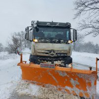 Büyükşehir, karla mücadele çalışmalarını sürdürüyor 
