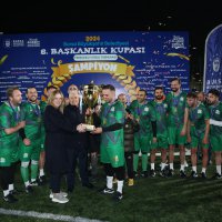 Başkanlık Kupası’nın sahibi ‘Amazonlar’ ve ‘Spor İşleri’ 